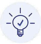 Lightbulb idea icon